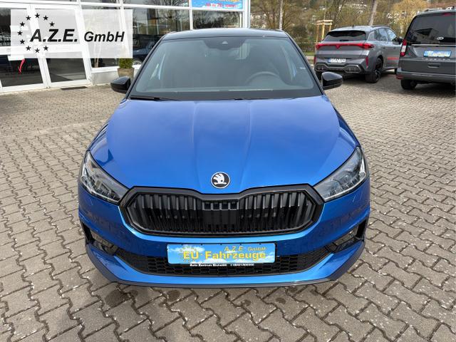Skoda / Fabia / Blau / / / 1.5 TSI DSG 130 *KAMERA*ACC*SH*LHZ*APP*NAVI*TWA*MFL*