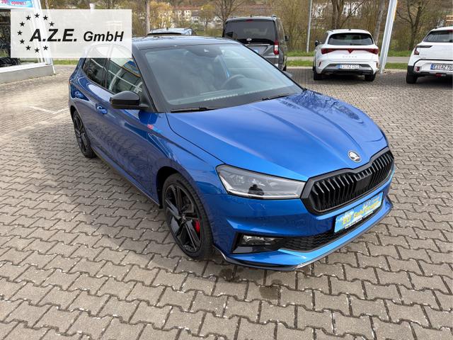 Skoda / Fabia / Blau / / / 1.5 TSI DSG 130 *KAMERA*ACC*SH*LHZ*APP*NAVI*TWA*MFL*
