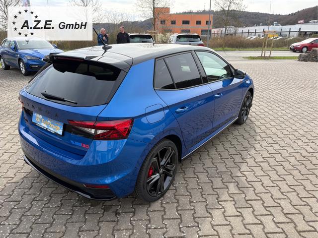 Skoda / Fabia / Blau / / / 1.5 TSI DSG 130 *KAMERA*ACC*SH*LHZ*APP*NAVI*TWA*MFL*