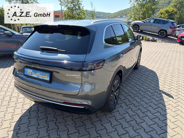Geely / Starray EM-i / Grau / / / MAX+ 1.5 PHEV *NAVI*LEDER*ACC*360&deg;*MASSAGE*PANO*SH*LHZ*8 J. Gar.*
