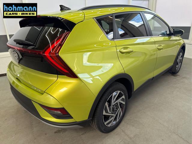 Hyundai / BAYON / Gr&uuml;n / / / NAVI SHZ RFK PDC KLIMAAUTOMATIK Licht/Regensensor