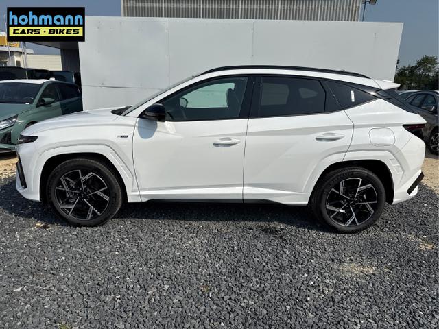Hyundai / TUCSON / Wei&szlig; / / / 4WD AUT N-LINE PANO ACC ECC 360 KRELL HUD SHZ 