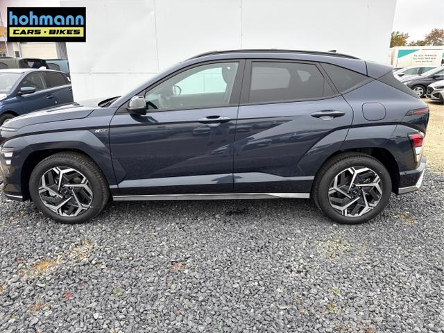 Hyundai / KONA / Blau / / / 1.6 4WD T-GDi DCT N-LINE SHZ NAVI ACC RFK