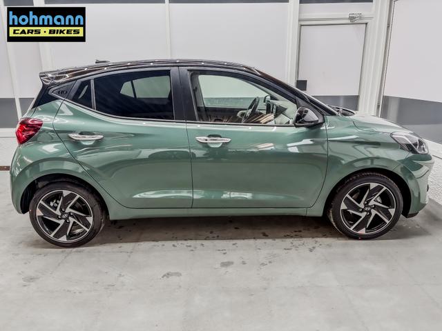 Hyundai i10 PREMIUM AUT SHZ SMART KEY KLIMAAUTOMATIK AMBIENTE ALU RFK PDC NAVI 