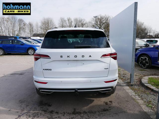 Skoda Karoq Sportline 2.0 TSI 4x4 DSG DSG*ACC*AHK-SCHWENKBAR*PDC-HINTEN*KESSY*LENKRADHEIZUNG* 