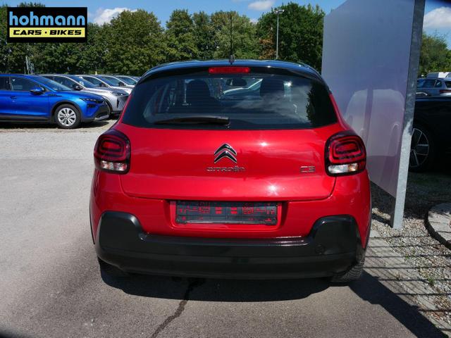 Citro&euml;n C3 Feel Pack 1.2 Pure Tech 83 * ECO-LED TEMPOMAT KLIMAAUTOMATIK NSW DACH SCHWARZ 