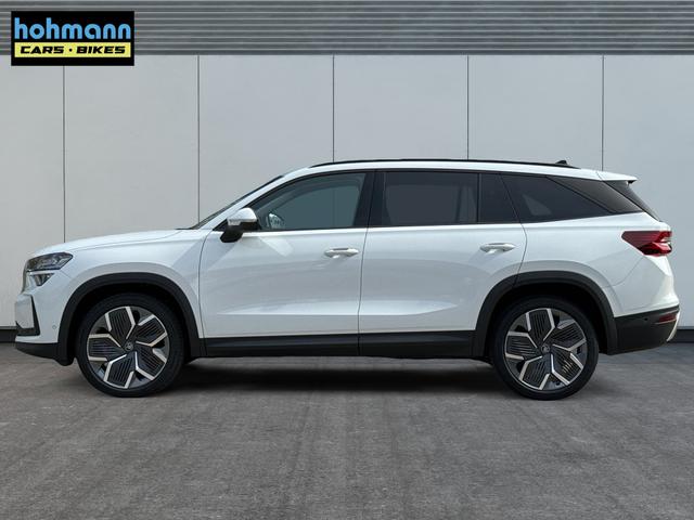 Skoda / Kodiaq / Wei&szlig; / / / LEDER+AHK+PANO+MATRIX+360 KAM+eHK+20 LM, Beispielbilder, ggf. teilweise mit Sonderausstattung