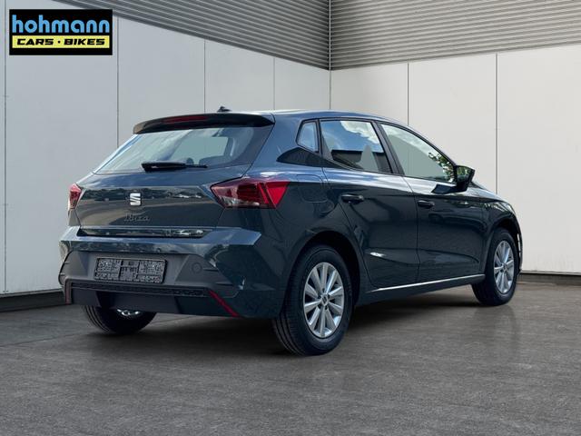 Seat / Ibiza / Blau / / / FULL LINK+SHZ+KLIMA+PDC+LED+15 ALU+TEMPOMAT, Beispielbilder, ggf. teilweise mit Sonderausstattung