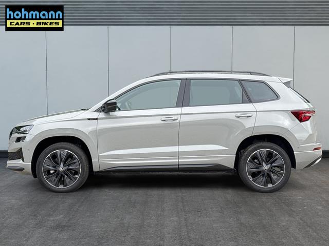 Skoda / Karoq / Grau / / / 1.5 TSI-DSG Sportline NAVI+360&deg;Kamera+ACC+KESSY+18'LM