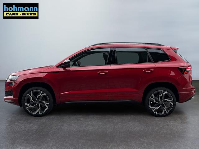 Neue Skoda Karoq Sportline top Austastung 