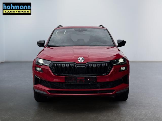 Neue Skoda Karoq Sportline top Austastung 