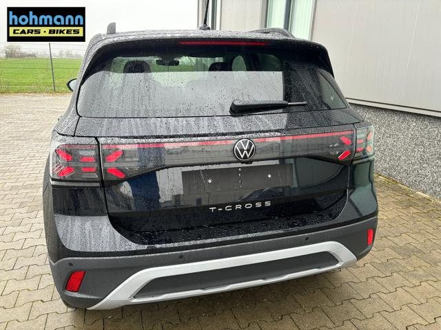 Volkswagen T-Cross Limited 1.0 TSI 95PS, 17"Alu, R&uuml;ckfahrkamera, Keyless Access, Abgedunkelte Scheiben, Sicht-Paket, Metallic, Parksensoren vo/hi, Radio Composition 8", Klima, M-Lederlenkrad, Digitales Cockpit, Dachreling, Wireless App-Connect, Side Assist, ACC Tempomat 