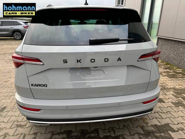 Skoda Karoq Selection Angebot f. Menschen mit Behinderung 100%! 2.0 TDI 150PS DSG, 16"Alu, Climatronic, Dachreling, M-Lederlenkrad, LED-Scheinwerfer, Tempomat, Parksensoren hinten, Virtual Cockpit 8", SunSet, Infotainment 8" + Wireless SmartLink 
