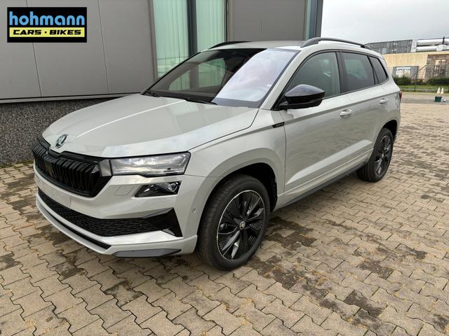 Skoda Karoq Selection Angebot f. Menschen mit Behinderung 100%! 2.0 TDI 150PS DSG, 16"Alu, Climatronic, Dachreling, M-Lederlenkrad, LED-Scheinwerfer, Tempomat, Parksensoren hinten, Virtual Cockpit 8", SunSet, Infotainment 8" + Wireless SmartLink 