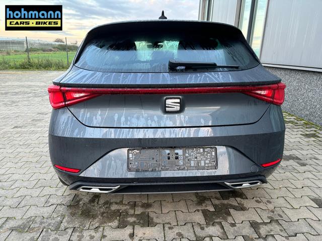 Seat Leon Style 1.5 TSI 115PS, 5 Jahre Garantie, 16" Alu, Climatronic, Parksensoren vorn/hinten, Media System PLUS 10,4"/Bluetooth, Tempomat, Full Digital Cockpit, LED-Scheinwerfer, M-Lederlenkrad, Reserverad, Verkehrszeichenerkennung 