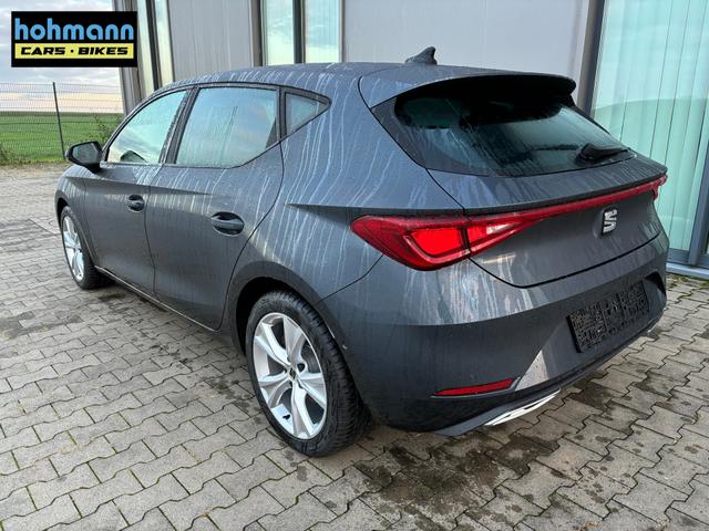 Seat Leon Style 1.5 TSI 115PS, 5 Jahre Garantie, 16" Alu, Climatronic, Parksensoren vorn/hinten, Media System PLUS 10,4"/Bluetooth, Tempomat, Full Digital Cockpit, LED-Scheinwerfer, M-Lederlenkrad, Reserverad, Verkehrszeichenerkennung 
