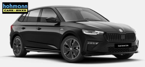 Skoda Scala Monte Carlo Angebot f. Menschen mit Behinderung ab 50 %! 1.0 TSI 115PS, Panoramadach, 17"Alu, Climatronic, MATRIX-LED, Kessy, Verlängerte Heckscheibe, SunSet, Parksensoren vorn/hinten, Rückfahrkamera, Tempomat, Winter-Paket, Sport-M-Lederlenkrad beheizt, Virtual Co 