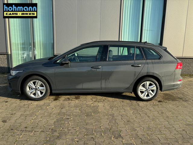 Volkswagen Golf Variant Basis 1.5 TSI 115PS, LED-Scheinwerfer, Radio Composition 10,3" + Wireless App-Connect, Parksensoren vorne und hinten, Climatronic, M-Lederlenkrad, Digitales Cockpit, Reserverad, Dachreling 