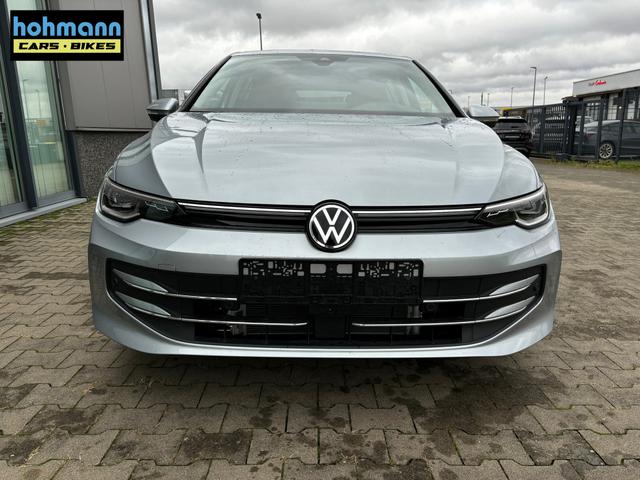 Volkswagen Golf Basis 2.0 TDI 115PS, LED-Scheinwerfer, Radio Composition 10,3" + Wireless App-Connect, Parksensoren vorne und hinten, Climatronic, M-Lederlenkrad, Digitales Cockpit, Reserverad 