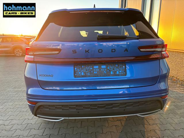 Skoda Kodiaq Sportline Angebot f. Menschen mit Behinderung 100%! 1.5 TSI iV PLUG-IN-HYBRID 204PS DSG, 19" Alu, NAVI 13", MATRIX-LED-Scheinwerfer, KESSY, Alarm, Parksensoren vorn/hinten, Rückfahrkamera, Tempomat, Elektr. Heckklappe + Fahrersitz, Sitzheizung, 3-Zonen 