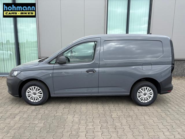 Volkswagen Caddy Cargo 2.0 TDI 102PS, Pure-Grey, Klima, Parksensoren hinten, Reserverad, Kunststoffbodenbelag Fahrer-/Fahrgastraum, Ganzjahresreifen, Radio 10" + Wireless App-Connect, Tempomat, Hecktüren, Schiebetür rechts 