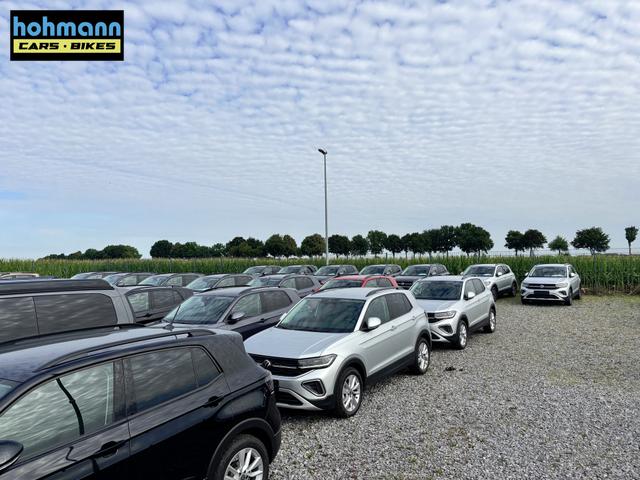 Volkswagen T-Cross R-Line Limited 1.0 TSI 115PS DSG, 5 JAHRE GARANTIE, CLIMATRONIC, SITZHEIZUNG, Schwarz-Metallic, 18" Alu, MATRIX-LED, Adaptiver Tempomat ACC, Parksensoren, Rückfahrkamera, Keyless, Abgedunkelte Scheiben, Radio "Ready2Discover" + App-Connect, M-Lederlenkrad, Side Assist 