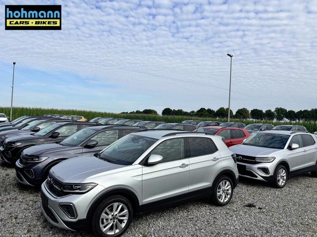 Volkswagen T-Cross R-Line Limited 1.0 TSI 115PS DSG, 5 JAHRE GARANTIE, CLIMATRONIC, SITZHEIZUNG, Schwarz-Metallic, 18" Alu, MATRIX-LED, Adaptiver Tempomat ACC, Parksensoren, Rückfahrkamera, Keyless, Abgedunkelte Scheiben, Radio "Ready2Discover" + App-Connect, M-Lederlenkrad, Side Assist 