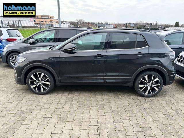 Volkswagen T-Cross R-Line Limited 1.0 TSI 115PS DSG, 5 JAHRE GARANTIE, CLIMATRONIC, SITZHEIZUNG, Schwarz-Metallic, 18" Alu, MATRIX-LED, Adaptiver Tempomat ACC, Parksensoren, R&uuml;ckfahrkamera, Keyless, Abgedunkelte Scheiben, Radio "Ready2Discover" + App-Connect, M-Lederlenkrad, Side Assist 