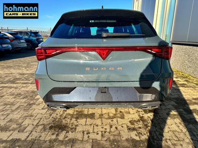 Cupra Leon Sportstourer Basis 1.5 TSI 150PS, 5J Garantie, Fjord-Blau, ANH&Auml;NGERKUPPLUNG, EDGE-PAKET (KEYLESS, ALARM, R&Uuml;CKFAHRKAMERA), SCHALENSITZE / FAHRERSITZ ELEKTRISCH, SITZHEIZUNG, 18" ALU, ELEKTR. HECKKLAPPE, 3Z-Climatronic, ACC, Full Link, Parksensoren v/h, Privacy-Glas 