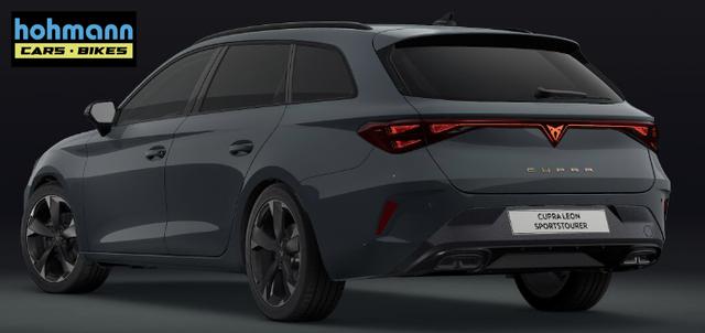 Cupra Leon Sportstourer Basis 1.5 eTSI 150PS DSG (AUTOMATIK), Fjord-Blau, 18" Alu Garbi, Sitzheizung, M-Lederlenkrad beheizt, Parksensoren vorne und hinten, Adaptiver Tempomat, 3-Zonen-Climatronic, Radio 12,9" + Full Link (Navi-Funktion &uuml;ber Smartphone), Elektr. Heckklappe 