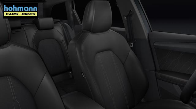 Cupra Leon Sportstourer Basis 1.5 eTSI 150PS DSG (AUTOMATIK), Fjord-Blau, ANH&Auml;NGERKUPPLUNG, ELEKTR. HECKKLAPPE, KESSY, ALARM, R&Uuml;CKFAHRKAMERA, 18" Alu, Sitzheizung, M-Lederlenkrad beheizt, Parksensoren vorne und hinten, Adaptiver Tempomat, 3-Zonen-Climatronic, Radio 12,9" + Full Link 
