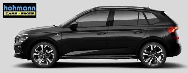 Skoda Kamiq Monte Carlo 1.5 TSI 150PS DSG, 5J GARANTIE, 18"ALU, METALLIC, ELE. HECKKLAPPE, ANH&Auml;NGERKUPPLUNG, BEH. FRONTSCHEIBE, MATRIX-LED, PANORAMADACH, Sitzheizung, Lenkradhzg, Ladeboden, ACC, SIDE Assist, Virtual Cockpit 10", Parksensoren, Kamera, KESSY, Privacy, Climatronic 