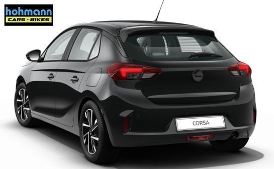 Opel Corsa (ca. 37% Preisvorteil) 1.2 Turbo 100PS "EDITION", Schwarz-Metallic, 16" Alufelgen, Sitzheizung, Lederlenkrad beheizt, Parksensoren hinten, Klimaanlage, Radio AndroidAuto/Apple CarPlay, Tempomat, ZV mit Fernbedienung 
