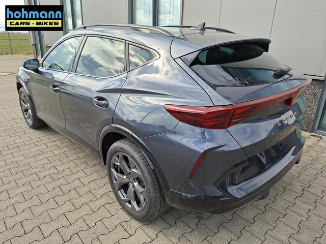 Cupra Formentor Basis 1.5 eTSI 150PS DSG (AUTOMATIK), ANH&Auml;NGERKUPPLUNG, KESSY, ALARM, R&Uuml;CKFAHRKAMERA, ELEKTR. HECKKLAPPE, 18" Alu, Sitzheizung, M-Lederlenkrad beheizt, 3-Zonen-Climatronic, Parksensoren vorne/hinten, ACC-Tempomat, Digitales Cockpit 10", Radio 12,9"+Full-Link 