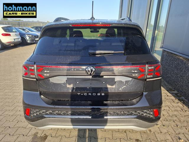Volkswagen T-Cross R-Line Limited 1.0 TSI 115PS DSG, Deep-Black-Metallic, 5 JAHRE GARANTIE, ANH&Auml;NGERKUPPLUNG, CLIMATRONIC, SITZHEIZUNG, 18" Alu, MATRIX-LED, Adaptiver Tempomat ACC, Parksensoren, R&uuml;ckfahrkamera, Keyless, Abgedunkelte Scheiben, Radio "Ready2Discover" + App-Connect 