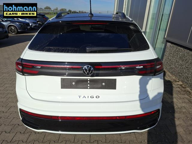 Volkswagen Taigo R-Line Limited 1.0 TSI 115PS DSG, 5JAHRE GARANTIE, 18" Alu, CLIMATRONIC, SITZHEIZUNG, PURE-WHITE/DACH SCHWARZ, LED-MATRIX-Scheinwerfer IQ LIGHT, Keyless, Sicht-Paket, R&uuml;ckfahrkamera, Parksensoren vo/hi, Abgedunkelte Scheiben, Radio Ready2Discover/App-Connect, Sportsitz 