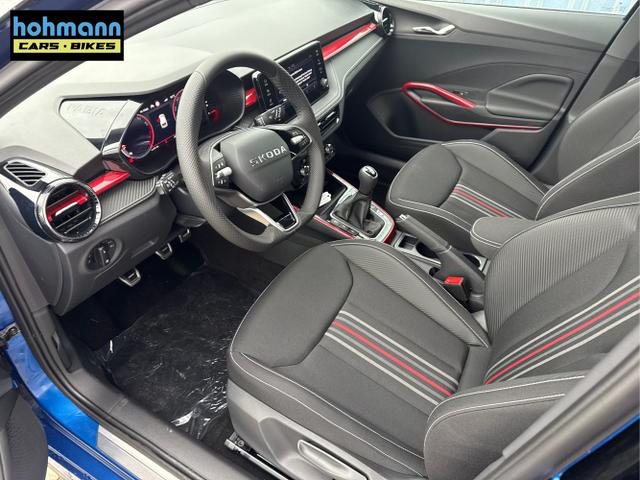 Skoda / Fabia / Blau / Monte Carlo / / , Beispielbilder, ggf. teilweise mit Sonderausstattung