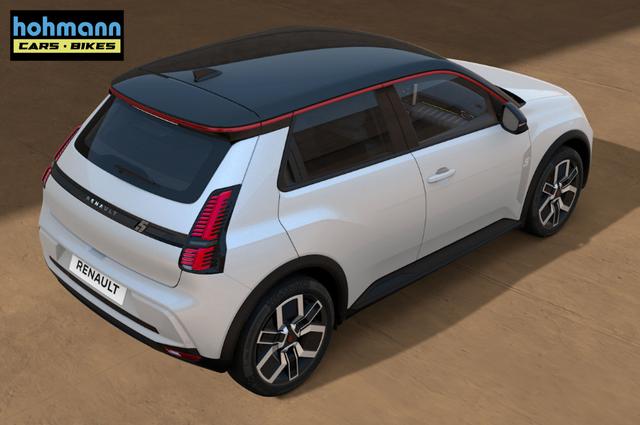 Renault 5 Techno 150 Comfort Range-150PS-V2L-WINTER-SHZ-KeylessGo-KLIMA-LED-SUNSET-ALU18"-PDC-KAMERA-DAB-NAVI-AndroidAuto-AppleCarPlay-W&auml;rmepumpe 