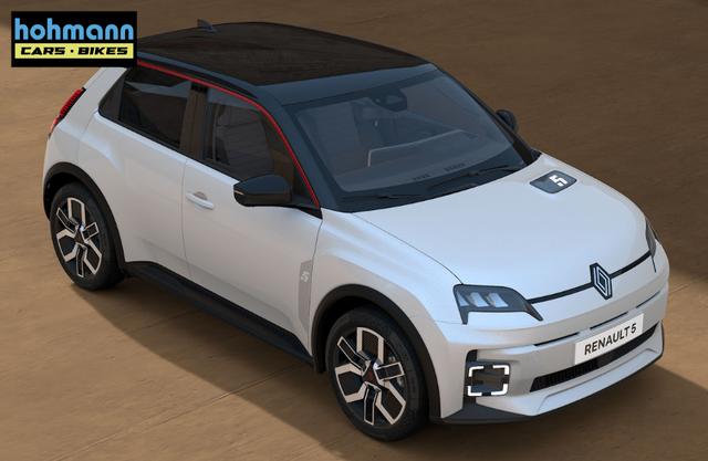 Renault 5 Techno 150 Comfort Range-150PS-V2L-WINTER-SHZ-KeylessGo-KLIMA-LED-SUNSET-ALU18"-PDC-KAMERA-DAB-NAVI-AndroidAuto-AppleCarPlay-W&auml;rmepumpe 