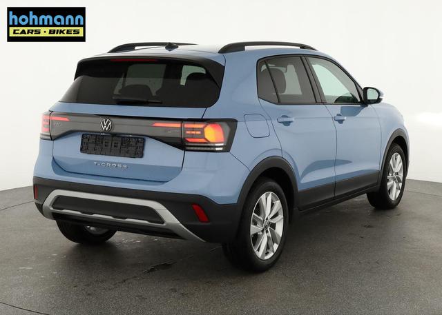 Volkswagen T-Cross 1.0 TSI 85 kW Life DSG Life, AHK, ACC, Ready2, Side, Kamera, 17-Zoll, Winterpaket, Climatronic 