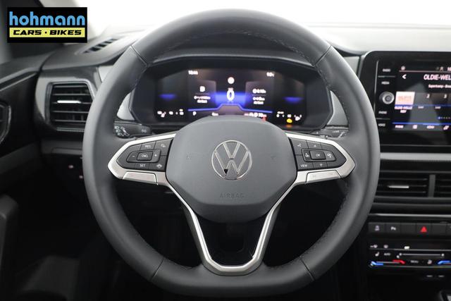 Volkswagen T-Cross 1.0 TSI 85 kW Life DSG Life, AHK, ACC, Ready2, Side, Kamera, 17-Zoll, Winterpaket, Climatronic 