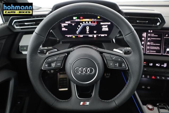 Audi S3 2.0 TFSI quattro Sportback quattro, 19-Zoll, Matrix, Optik schwarz, Kamera, el. Klappe, 4-J Garantie 