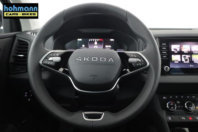 Skoda Karoq 1.5 TSI DSG 130 Jahre, AHK, el. Klappe, Kamera, Ladeboden, Winter 