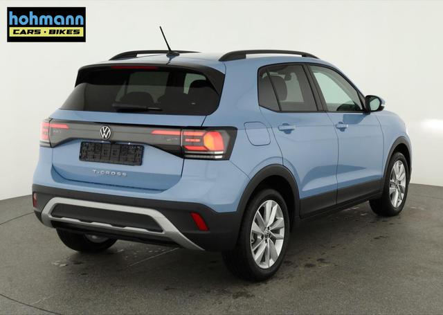 Volkswagen T-Cross 1.0 TSI 85 kW Life DSG Life, AHK, IQ.Light, Kamera, ACC, Side, Winter, 17-Zoll 