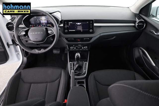 Skoda Fabia Selection 1.0 TSI DSG Selection, 15-Zoll schwarz, Winter, Ladeboden 