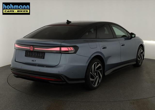 Volkswagen ID.7 Pro 210 kW Black, HuD, IQ.Light, IQ.Drive, AreaView, Side, Winter, 20-Zoll 