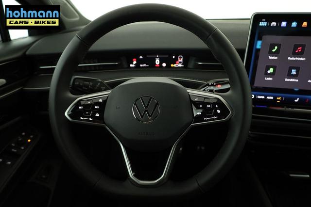 Volkswagen ID.7 Pro 210 kW Black, AHK, HuD, IQ.Light, IQ.Drive, AreaView, Side, Winter, 19-Zoll 
