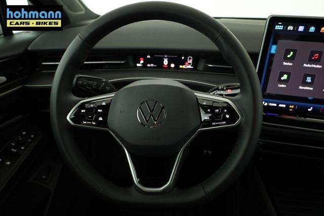 Volkswagen ID.7 Pro 210 kW Black, AHK, HuD, IQ.Light, IQ.Drive, AreaView, Side, Winter, 19-Zoll 