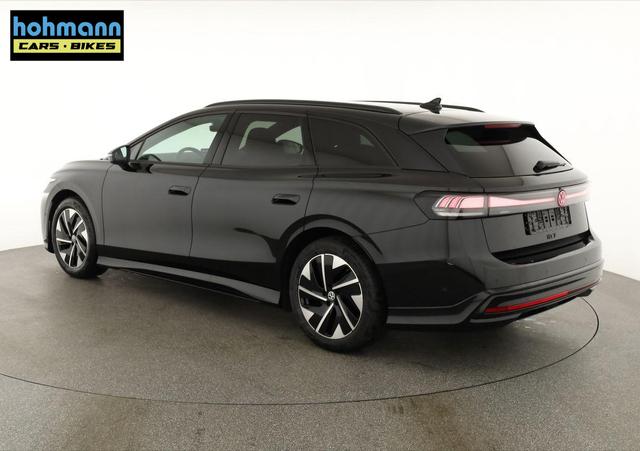 Volkswagen ID.7 Pro 210 kW Tourer Black, AHK, HuD, IQ.Light, IQ.Drive, AreaView, Side, Winter, 19-Zoll 