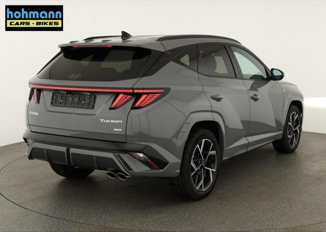 Hyundai TUCSON 1.6 T-GDI DCT 4WD N-LINE, el. Klappe, Teilleder, Navi, Kamera, ACC 